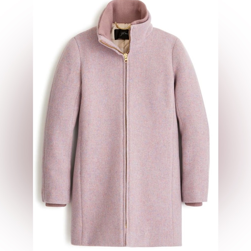 J Crew Italian Stadium Cloth cocoon coat (size 2P)